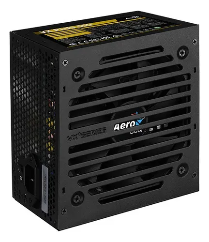 FUENTE DE PODER AEROCOOL 550W REALES, vista 3